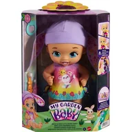 Lalki dla dziewczynek - My Garden Baby My Garden Baby Bobasek-Króliczek Myjemy ząbki Lalka fioletowa HGC12 HGC12 - miniaturka - grafika 1