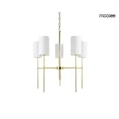 Lampy sufitowe - MOOSEE lampa wisząca IMPERIO 5 złota MSE1501100576 - miniaturka - grafika 1
