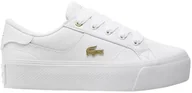 Trampki damskie - Buty trampki damskie Lacoste ZIANE PLATFORM 124 2 CFA 747CFA0005.216 40 - miniaturka - grafika 1