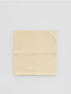 Apaszki i szaliki damskie - Reserved - Bawełniany komin - kremowy - miniaturka - grafika 1