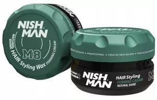 NISHMAN FORMING CREAM M8 WAX Wosk matujący 100ml - Kosmetyki do stylizacji włosów - miniaturka - grafika 1