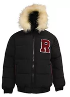 Kurtki i płaszcze dla chłopców - KURTKA REDSKINS JUNIOR PARKA DZIECIĘCA UNISEX 1093 czarny rozmiar 10 lata - miniaturka - grafika 1