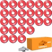 Pozostałe narzędzia ogrodowe - Heckermann Zestaw 25x Taśma do zszywacza Czerwona + Zszywki do zszywacza HM-8105 - miniaturka - grafika 1