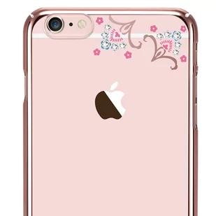 Swarovski Etui X-FITTED IPHONE 6+ Luckyflower jasno różowe PPXHP - Etui i futerały do telefonów - miniaturka - grafika 1