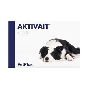 VetPlus AKTIVAIT zmiany w mózgu/starzenie się dla psów średnich i dużych 60 szt - Suplementy i witaminy dla psów - miniaturka - grafika 1