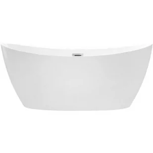 Besco WAS-170-AGR AYLA wanna wolnostojąca maskownica syfonu z przelewem grafitowa 170 x 80 - Wanny Besco WAS-170-AGR AYLA wanna wolnostojąca maskownica syfonu z przelewem grafitowa 170 x 80 - Wanny - miniaturka - grafika 2