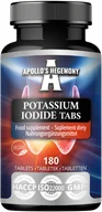 Witaminy i minerały - APOLLO'S HEGEMONY POTASSIUM IODIDE JODEK POTASU 180 TABLETEK - miniaturka - grafika 1