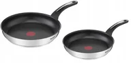 Zestawy garnków i patelni - Zestaw Patelni Nieprzywierających Tefal 24/18 Cm Emotion Indukcja - miniaturka - grafika 1