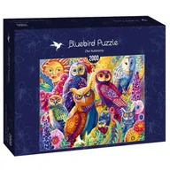 Puzzle - Puzzle 2000 Kolorowe sowy - miniaturka - grafika 1