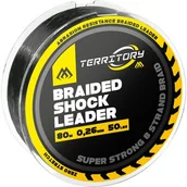 Inne akcesoria dla wędkarzy - Przypon MIKADO Braided Shock Leader AMC-BS30B 0.35 mm / 800 cm - miniaturka - grafika 1