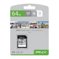 Karty pamięci - PNY Elite 64 GB SDXC UHS-I Klasa 10 P-SD64GU1100EL-GE - miniaturka - grafika 1