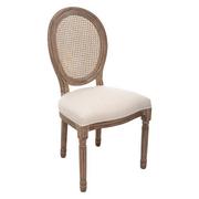 Krzesła - Atmosphera Drewniane krzesło Cleon białe DD.11865 - miniaturka - grafika 1