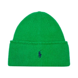 POLO RALPH LAUREN Wełniana czapka - Czapki damskie - miniaturka - grafika 1