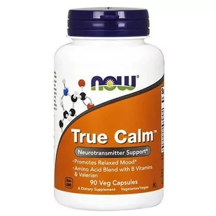 NOW True Calm - 90vcaps - Kreatyna - miniaturka - grafika 1