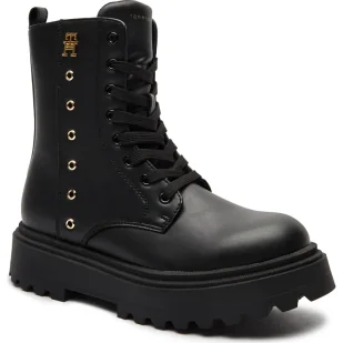 Tommy Hilfiger Botki - Buty dla dziewczynek - miniaturka - grafika 1