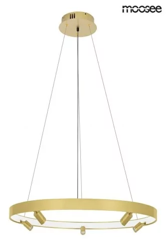 Moosee lampa wisząca CIRCLE SPOT 98 GOLD złota MSE010100161 [18222349]
