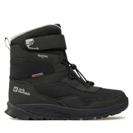 Buty dla chłopców - Kozaki Jack Wolfskin Polar Bear-B Texapore High Vc K A62145 Czarny - miniaturka - grafika 1