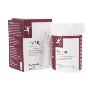 ForMEDS F-VIT B3 niacyna (kwas nikotynowy) 60 porcji 292 - Witaminy i minerały - miniaturka - grafika 1
