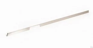 Uchwyt meblowy podłużny Rail 1120 Aluminiowy Srebrny Szczotkowany (lewy) - Zawiasy, okucia i inne akcesoria - miniaturka - grafika 1