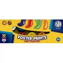Astra Farby plakatowe 10 kolorów 20 ml - Farby i media malarskie - miniaturka - grafika 2