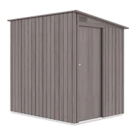 Altany ogrodowe - Szopa ogrodowa JASPER 150x194cm Light Wood, stalowa, z pojedynczymi drzwiami, wentylowana, magazyn na narzędzia i akcesoria ogrodowe Hardmaister - miniaturka - grafika 1