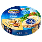 Sery - Hochland Mixtett ser kremowy topiony w trójkącikach - miniaturka - grafika 1