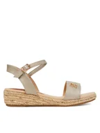 Buty dla dziewczynek - Tommy Hilfiger Espadryle T3A7-33803-1833514 S Beżowy - miniaturka - grafika 1
