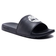 Klapki i japonki damskie - Timberland Klapki Playa Sands TB0A24VP0151 Black W White - miniaturka - grafika 1