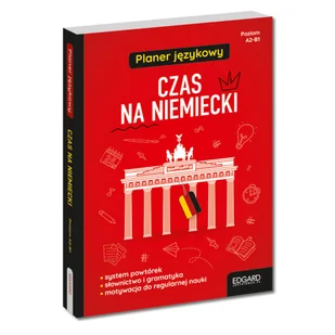 Planer językowy Czas na niemiecki - Książki obcojęzyczne do nauki języków - miniaturka - grafika 1