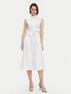 Silvian Heach Sukienka koszulowa GPP25450VE Biały Regular Fit - Sukienki - miniaturka - grafika 1