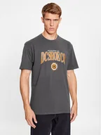 Koszulki męskie - DC T-Shirt Tuition Tees ADYZT05273 Czarny Regular Fit - miniaturka - grafika 1