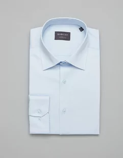 koszula simeria 00375 długi rękaw błękit classic fit - Koszule męskie - miniaturka - grafika 1