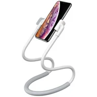 Uchwyty samochodowe do telefonów - Baseus uchwyt na szyję Lazy biały SUJG-ALR02 1573-74475_20190408142330 - miniaturka - grafika 1