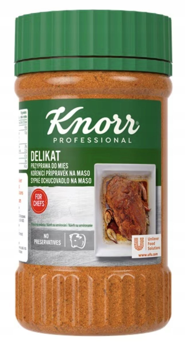 Przyprawa do mięs Delikat Knorr 600g Uniwersalna mieszanka ziół i przypraw