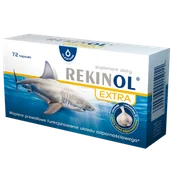 Suplementy naturalne - Rekinol extra, 72 kapsułki - - miniaturka - grafika 1
