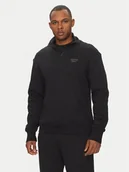 Bluzy męskie - Reebok Bluza 100214081 Czarny Regular Fit - miniaturka - grafika 1