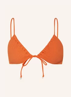 Stroje kąpielowe - Seafolly Góra Od Bikini Trójkątnego Sea Dive orange - grafika 1