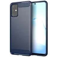 Etui i futerały do telefonów - Pokrowiec Etui Do Samsung Galaxy S20 w BRUSHED NIEBIESKI Pokrowiec Ochronny Obudowa Case Cover Cadorabo - miniaturka - grafika 1