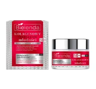Kremy do twarzy - Bielenda Kolagenowy Stymulator Młodości naprężająco-odbudowujący krem przeciwzmarszczkowy 50+ 50ml - miniaturka - grafika 1