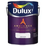 Farby wewnętrzne - Dulux Farba ceramiczna AMBIANCE CERAMIC Pure White 5 l - miniaturka - grafika 1