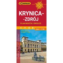 praca zbiorowa Plan - Krynica-Zdrój i okolice 1:17 500 w.2019