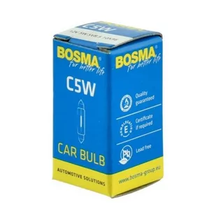 BOSMA 1680S ŻARÓWKA 12V 5W C5W SV8,5 10x36mm single box) 1680S - Żarówki samochodowe - miniaturka - grafika 1