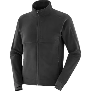 BLUZA SALOMON ESSENTIAL MIFLEECE FZ M C21127 - Bluzy sportowe męskie - miniaturka - grafika 1