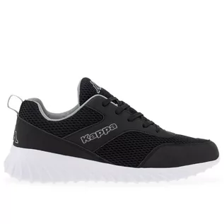 Sneakersy męskie - Buty Kappa Retro Sneaker 243177-1116 - czarne - grafika 1