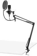 Mikrofony komputerowe - Zestaw mikrofonowy studyjny CMS300B USB Czarny one size - miniaturka - grafika 1