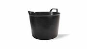 Wiadra i kastry budowlane - PFIFF tubtrugs 40L średni oryginalne profesjonalne 12,7 Tuff Bucket, czarny TT2 - miniaturka - grafika 1