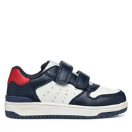Buty dla chłopców - Sneakersy Geox J Washiba Boy J46LQA 000BC C4211 S Granatowy - miniaturka - grafika 1