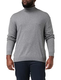 United Colors of Benetton sweter męski, szary melanż 507, XS - Swetry męskie - miniaturka - grafika 1