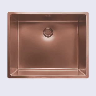 Zlewozmywak Reginox New York 50x40 miedź COPPER ROSE - R35153 - Zlewozmywaki - miniaturka - grafika 1