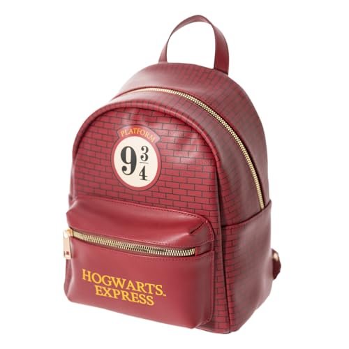 Grupo Erik Mini plecak - Harry Potter Merchandise Codzienne plecaki i plecaki, mini plecak, mały plecak, torba szkolna Prezenty z Harrym Potterem, prezenty z okazji powrotu do szkoły